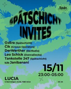 SPÄTSCHICHT INVITES