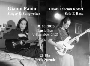 An Evening With Friends: Giannini Panini + Support