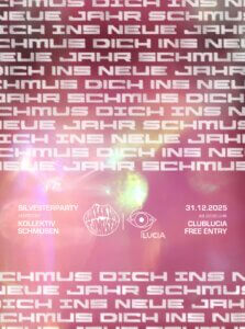 SCHMUS DICH INS NEUE JAHR