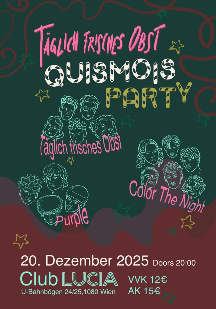 Täglich frisches Obst Quismois Party