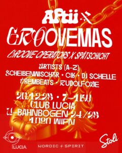 Aftii pres. GROOVEMAS Groove Operators x Spätschicht