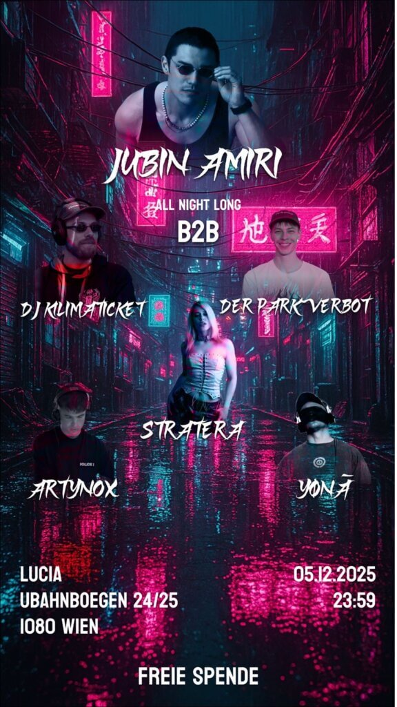 JUBIN AMIRI – ALL NIGHT LONG