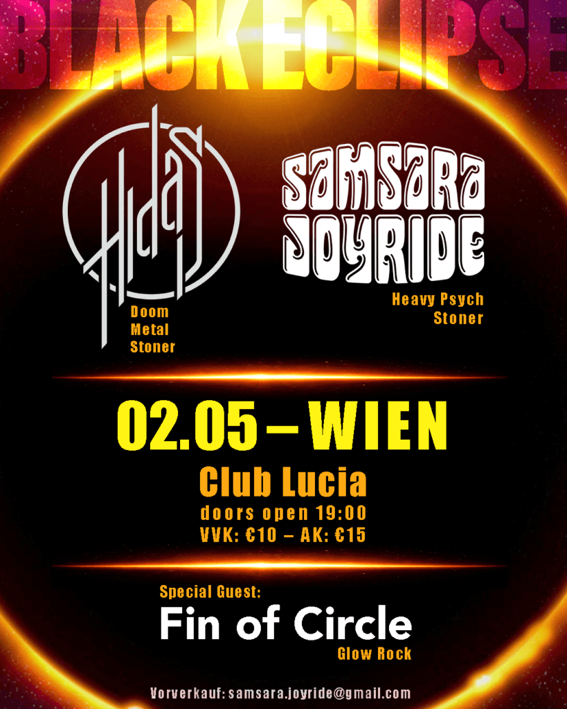 “Black Eclipse” w/ Samsara Joyride – Hidas – Fin of Circle