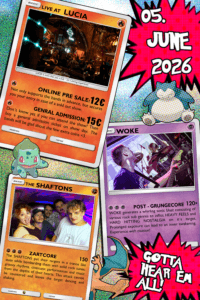 HEAVY SUMMER-WARMUP w/ WOKE & The Shaftons