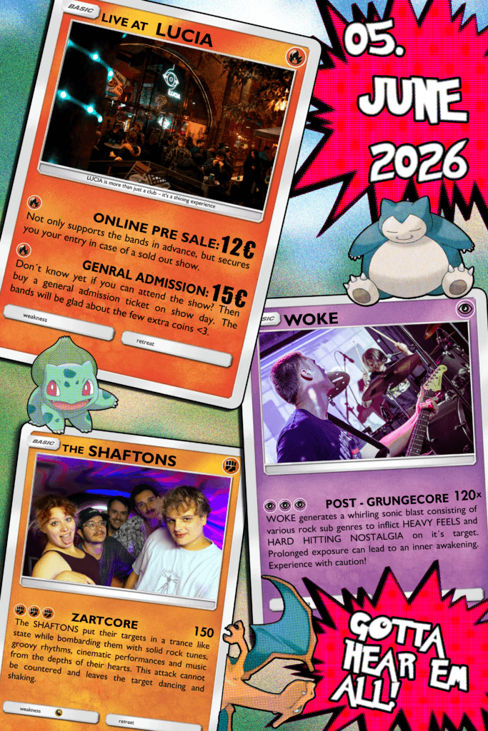 HEAVY SUMMER-WARMUP w/ WOKE & The Shaftons