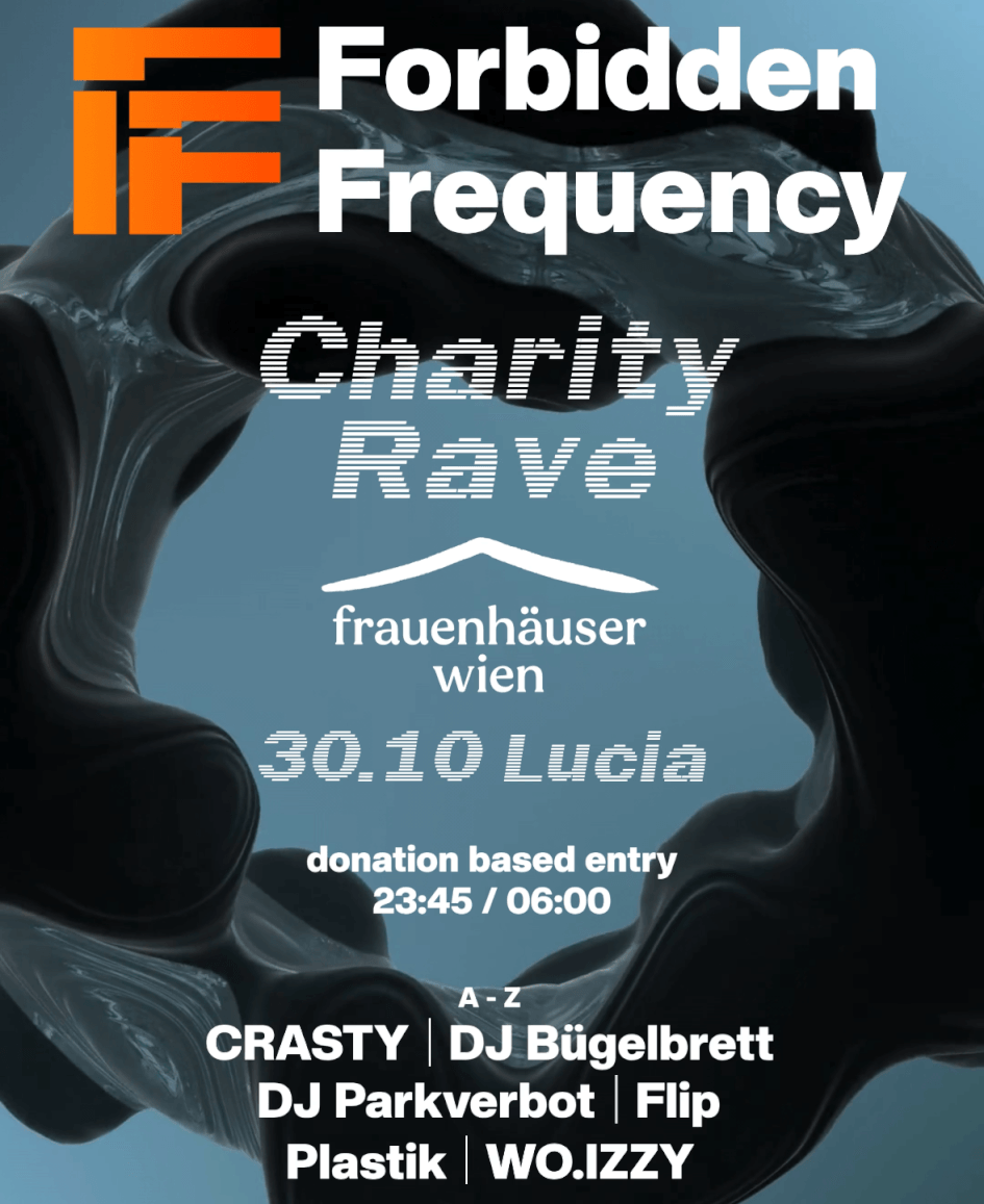 Flyer: Forbidden Frequency Pre-Halloween Rave